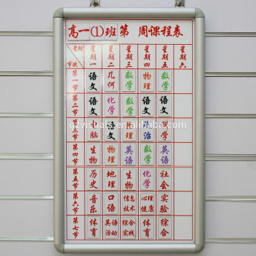 Cheap prices high quality whiteboard calendar