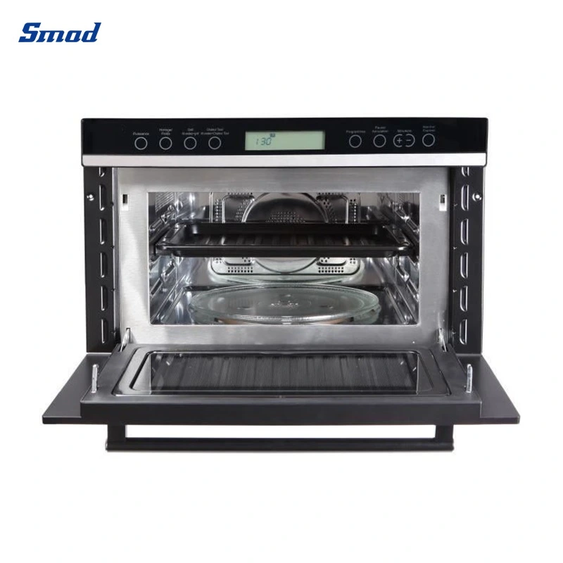 Smad 34L Home Kitchen Grill Convetion Built in Microwave Oven