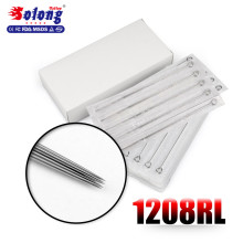 Solong TN01-8RL Long tattoo needles for Tattoo Gun 50pc/box professional disposable stainless tattoo needles