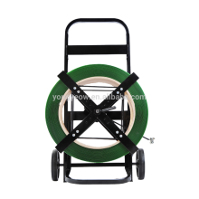 Black color Mobile Strapping Dispenser Cart PET strap Dispenser Cart