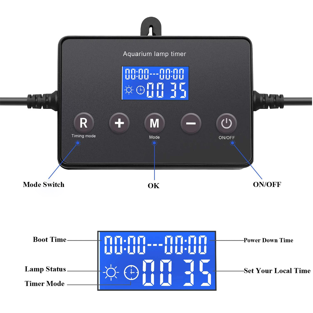 Aquarium Led Light Timer Controller