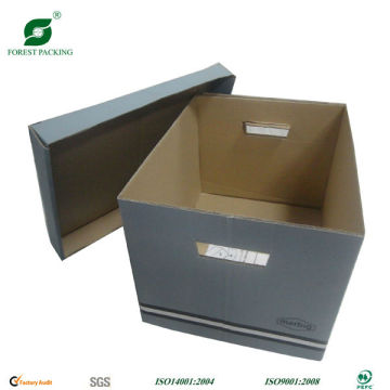 PAPER CORRUGATED BOX WITH LID
