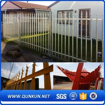 High-quality w pale palisade fence