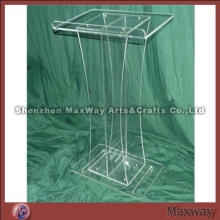 Clear Contemporary Exquisite Acrylic Pulpit Rostrum