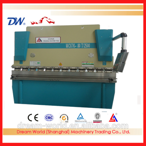 China supplier hydraulic press brake machine for sale ,manual press brake machine ,durma press brake