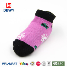 wholesale dolls knitted cotton baby socks with cartoon pattern
