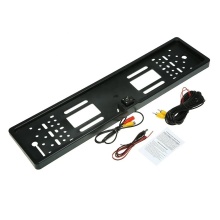 170 Degree Car Rear View Camera: European License Plate Frame Camera with Night Vision and Waterproof
