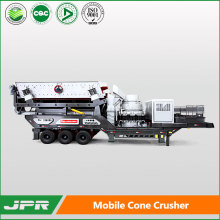 Rock crushing machine mobile stone crusher,china lead sms cone mobile crushers
