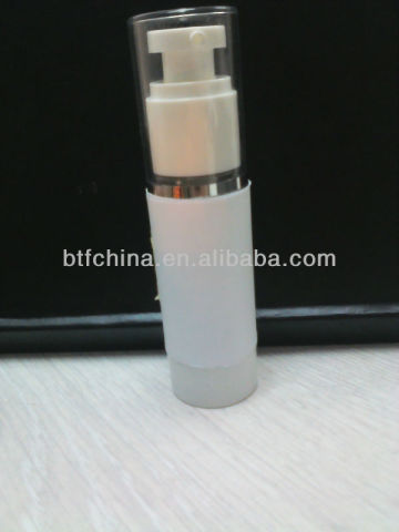 plastic airless cosmetic bottle