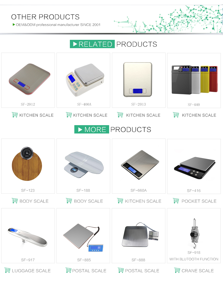 SF-202A 30KG SUOFEI Series Digital Balanza Scales Computing Computing مع شاشة LCD