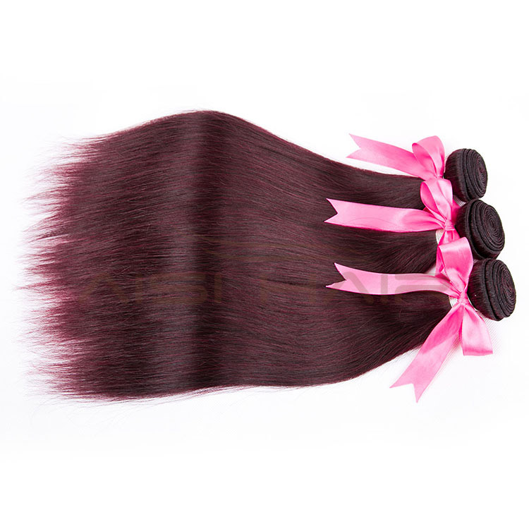 Peruvian Human Hair Bundle 100% Straight Human Hair Extension Weave Natural Color Can Be Dyed