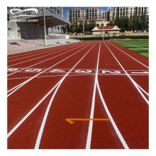 Plastic Rubber Synthetic Self-Textured Running Track for Athletic Stadiums