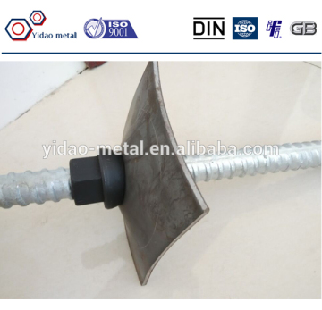 Dome nut for rock bolt/ tie rod
