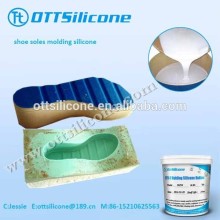 Silicone rubber for shoe sole mold making