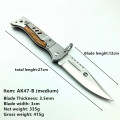AK47 Military Spring Switch Blade Pocket Knife M