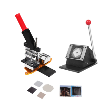 80X53mm Magnet Making Machine - Hand Press Fridge Magnet Machine 63.5X63.5mm