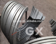 Sectional screw type blades