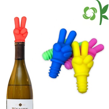 High Quality Silicone Finger Shape Wine Stopper