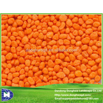 Landscaping colored sand pebble stone 3-5mm