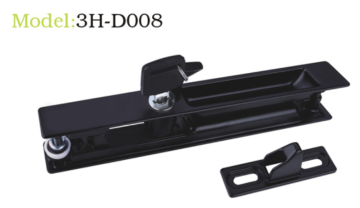 FLUSH SLIDING PATIO ALUMINIUM DOOR LOCK