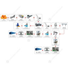 Customized Citrus Fruit Juice Making Processing Line