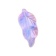 Opalite Handmade Craved Leaf for Home Decor (Approx 23X47MM)