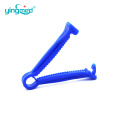 Disposable sterile plastic medical umbilical cord clamp