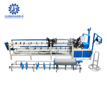 Chain Link Double Wire Mesh Fence Making Machine
