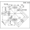 Modusschakelaar met 10 standen