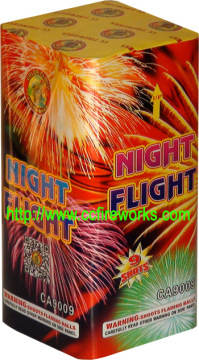 9s Night Flight (CA9009) Fireworks