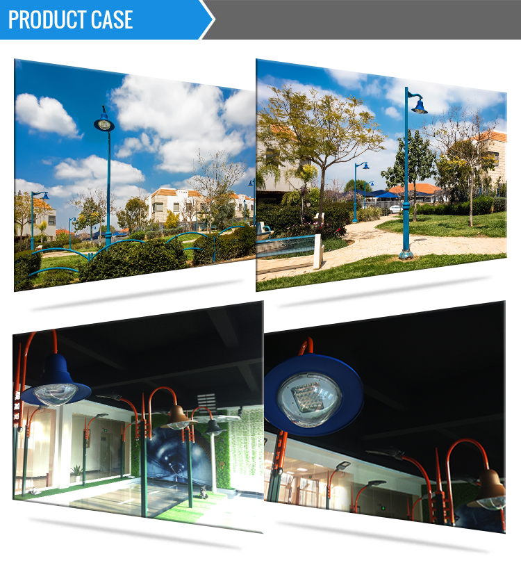High Quality IP65 Outdoor Garden LED Lights Aluminum Body Electric Power Supply Low Price for Landscape Park Road Application
