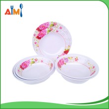 melamine kitchenware , printed plastic melamine dinner set