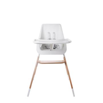 Chaise haute pour bébé avec 3 positions de pédale réglables