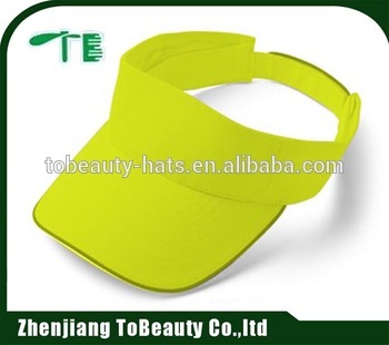 shiny green visor cap