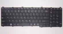 Black Toshiba C650 Laptop Keyboard Replacement Us Version