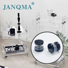 Stainless Steel double threaded screw mirror nails