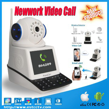 New video calling phones cam, 0.3 Mega Wifi Networkphone UPNP