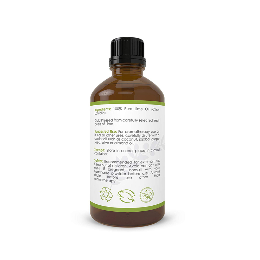 Atacado 100% Natural Pure Lime Essential Oil