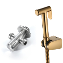 HONGDEC Gold Plated Toilet Bidet Sprayer Set