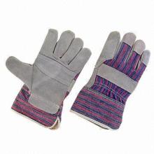 Cow Split leather Rigger Gloves with Patched Palm