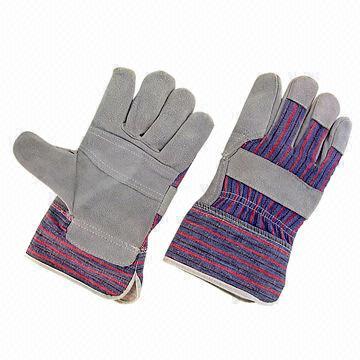 Cow Split leather Rigger Gloves with Patched Palm