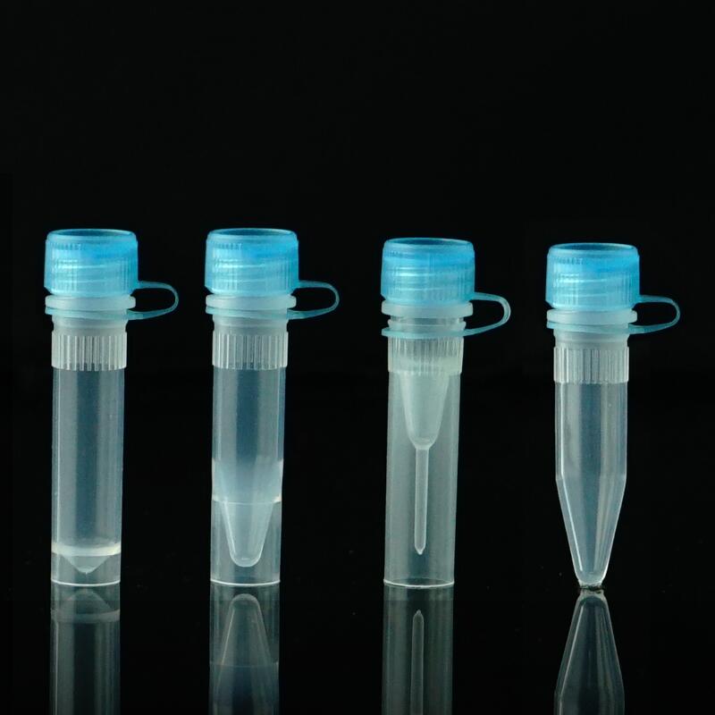 Plastikhætte til laboratorie selvstående prøvehætteglas
