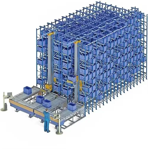 Smart Device Warehouse Vertical Racking Systems Factory Intelligent Equipment Asrs