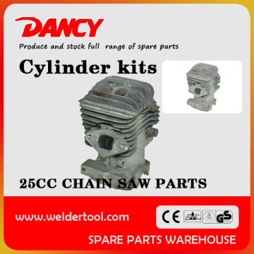 25cc chainsaw phụ tùng OEM xi lanh kits