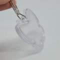 Butterfly Custom Clear Acrylic Digital Picture Frame Keyring