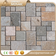 Natural Honed Slate Panel Mosaic Tropicana Floor And Wall Polished Tile