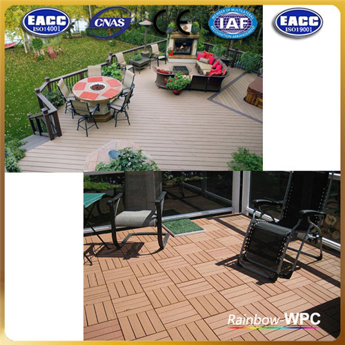 WPC Factory Cheap High Quality WPC Terrace Deck