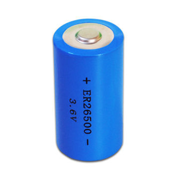 Hot-sale Super ER Cylindrical Lithium Battery with ER26500, 3.6V