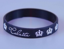 Personalized Adult Imprinted Silicone Bracelets