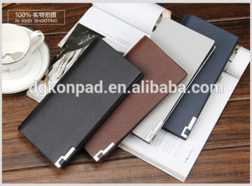 Handmade Slim Gents Genuine Cowhide Leather Card Holder Money Clip Wallet for Men the wallet